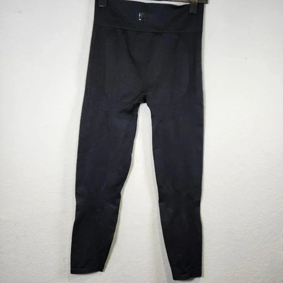 pink active leggings Women's XL black high waisted Athleisure Sport - Picture 2 of 12